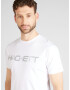 Hackett London Tricou gri / alb - Pled.ro