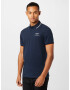 Hackett London Tricou 'SPEEDMASTER' bleumarin / portocaliu / alb - Pled.ro