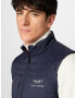 Hackett London Vestă bleumarin / alb - Pled.ro