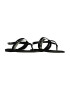 Hailys Flip-flops 'Lotta' auriu / negru - Pled.ro