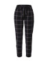 Hailys Pantaloni 'Emilia Check' maro / negru / alb - Pled.ro