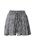 Hailys Pantaloni 'Philia' negru / alb - Pled.ro