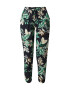 Hailys Pantaloni 'Rana' bej / bleumarin / verde / alb murdar - Pled.ro