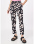 Hailys Pantaloni 'Ricky' maro / roz pastel / negru - Pled.ro