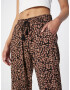 Hailys Pantaloni 'Roxy' maro / maro deschis / negru - Pled.ro