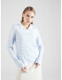 Hailys Tricou 'Li44nda' albastru deschis / alb - Pled.ro