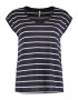 Hailys Tricou 'Piper' bleumarin / alb - Pled.ro