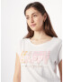 Hailys Tricou 'Svenjana' galben miere / roz / alb - Pled.ro