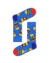 Happy Socks Șosete albastru regal / verde deschis / roz / negru - Pled.ro