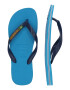 HAVAIANAS Flip-flops 'BRASIL' bleumarin / azur / galben închis / verde iarbă - Pled.ro