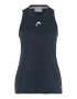 HEAD Sport top albastru noapte / alb - Pled.ro