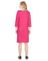 heine Rochie fucsia / negru / alb - Pled.ro