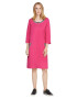 heine Rochie fucsia / negru / alb - Pled.ro