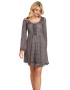 heine Rochie gri taupe - Pled.ro