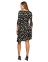 heine Rochie negru / alb - Pled.ro