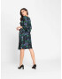 heine Rochie verde / lila / negru - Pled.ro