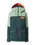 HELLY HANSEN Geacă outdoor 'POWCHASER' verde mentă / verde închis / portocaliu - Pled.ro