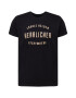 Herrlicher Tricou bej / negru - Pled.ro