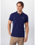 Herrlicher Tricou 'Score Polo Pique' albastru marin - Pled.ro