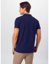 Herrlicher Tricou 'Score Polo Pique' albastru marin - Pled.ro