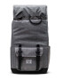 Herschel Rucsac 'Little America' gri amestecat / negru - Pled.ro