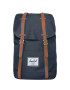 Herschel Rucsac 'Retreat' albastru porumbel / maro - Pled.ro