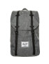 Herschel Rucsac 'Retreat' gri deschis / negru - Pled.ro