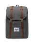 Herschel Rucsac 'Retreat' maro caramel / gri grafit / negru / alb - Pled.ro