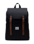 Herschel Rucsac 'Retreat' maro pueblo / negru / argintiu / alb - Pled.ro