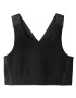 hessnatur Sport top negru - Pled.ro