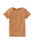 hessnatur Tricou maro caramel - Pled.ro