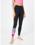 Hey Honey Pantaloni sport roz / negru / alb - Pled.ro