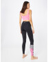 Hey Honey Pantaloni sport roz / negru / alb - Pled.ro