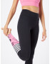 Hey Honey Pantaloni sport roz / negru / alb - Pled.ro