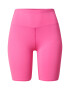 Hey Honey Pantaloni sport roz neon / alb - Pled.ro