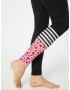 Hey Honey Pantaloni sport roz / roz pitaya / negru / alb - Pled.ro