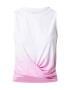 Hey Honey Sport top roz neon / alb - Pled.ro