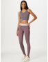 HKMX Pantaloni sport mauve / alb - Pled.ro