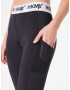 HKMX Pantaloni sport negru / alb - Pled.ro