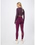 HKMX Pantaloni sport roșu-violet / alb - Pled.ro