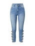 Hoermanseder x About You Jeans 'Fleur' albastru denim - Pled.ro