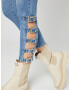 Hoermanseder x About You Jeans 'Fleur' albastru denim - Pled.ro