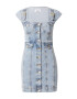 Hoermanseder x About You Rochie 'Lilian' albastru denim - Pled.ro