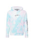 HOLLISTER Bluză de molton albastru aqua / roz pastel / alb - Pled.ro