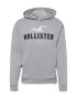 HOLLISTER Bluză de molton gri / negru / alb natural - Pled.ro