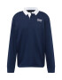 HOLLISTER Bluză de molton 'VARSITY' bleumarin / alb - Pled.ro