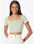 HOLLISTER Bluză verde pastel - Pled.ro