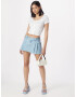 HOLLISTER Fustă 'APAC DENIM LR MICRO PLEATED MINI' albastru - Pled.ro