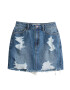 HOLLISTER Fustă 'Med' albastru denim - Pled.ro