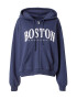 HOLLISTER Hanorac bleumarin / alb - Pled.ro